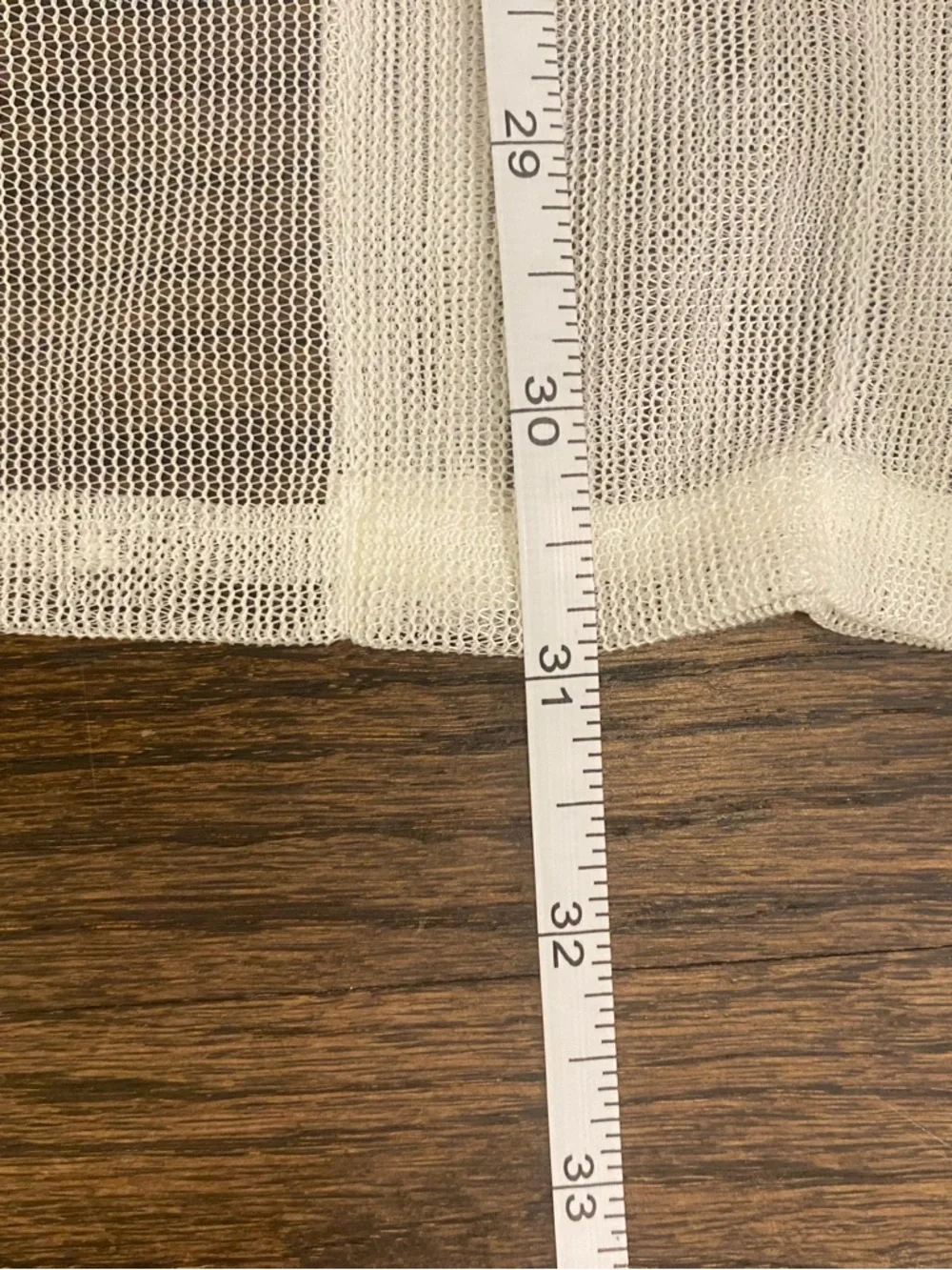 Sheer White Floral Lace Curtain Panel